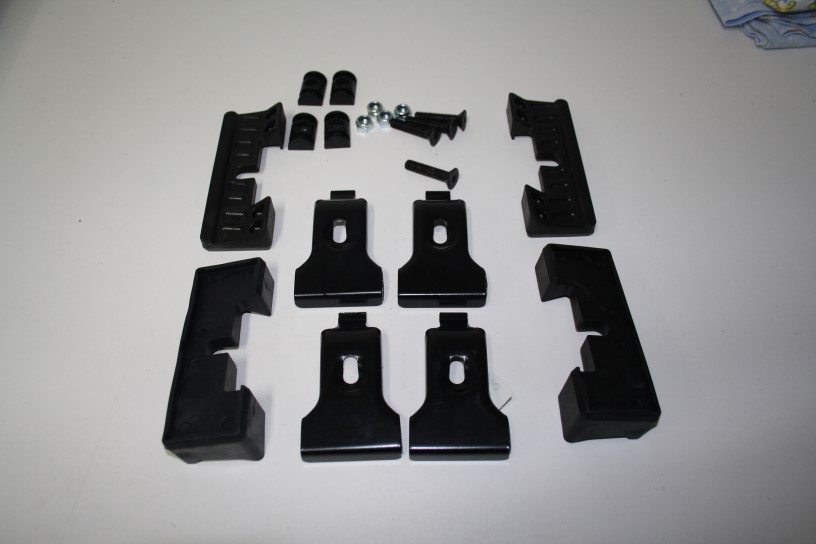 Компл. адаптеров для авто с гладкой крышей Mitsubishi Outlander (2012 по н.в) III инт.рейл.