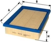 Фильтр воздушный Ford Fiesta III 89-95