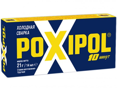 Холодная сварка 21 гр серая  10 минут