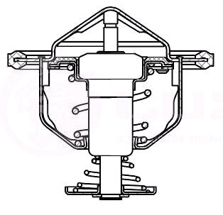 Термостат Chery Amulet (A15) 03-, Fora (A21) 06-, Tiggo (T11) 06-, (FL) 13--, IndiS S18D 10-, QQ6 S21 06-, Tiggo 4 17-