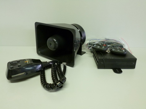 Сигнал сирена с микрофон. 120 Вт. ES-314 4 тона