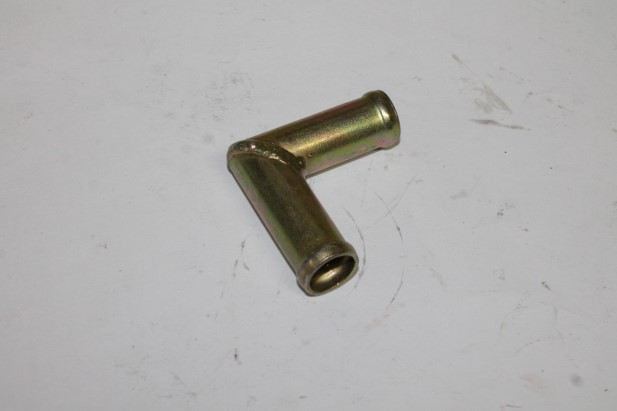 Переходник печки Г-3302 /метал/ d 20 мм угол 90С