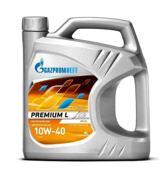 Масло моторное GAZPROMNEFT Premium L 10W40  API SL/CF  4л
