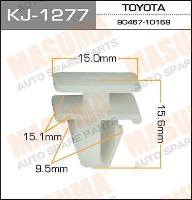 Пистон (клипса крепежная пласт.) KJ-1277