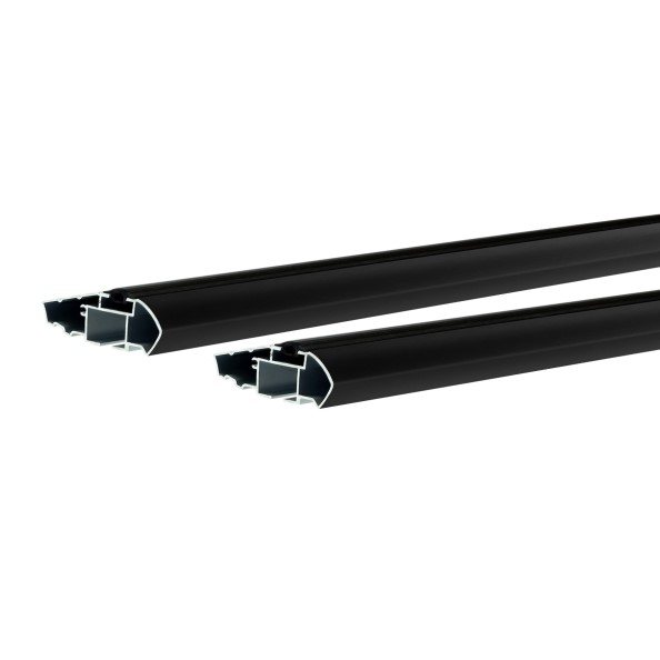 Комплект дуг аэро-трэвэл LUX 105/110см черных без заглушек