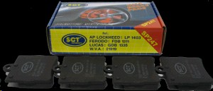 Колодки тормозные задние Mercedes  SCT