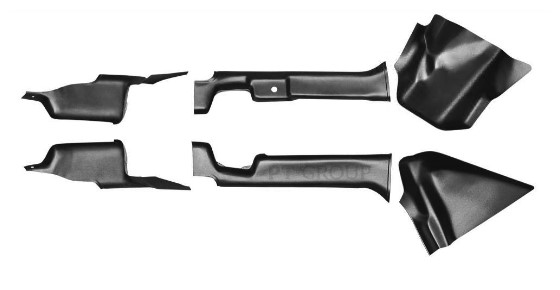 Накладки на ковролин Renault Duster 2016- (6шт)