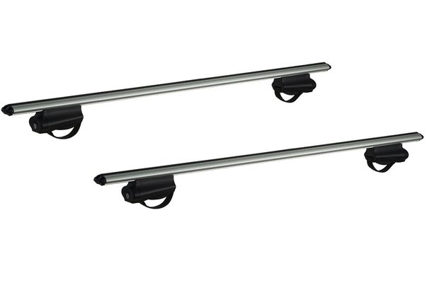 Багажник на рейлинги  LUX   БЭЛТ с дугами 1,2м аэродинамика 53мм.