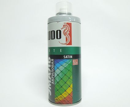 Краска-спрей (эмаль) универсальная Серая RAL 7001 520мл аэрозоль