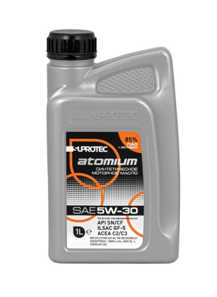 Масло моторное SUPROTEC ATOMIUM 5W-30 1л. синт.