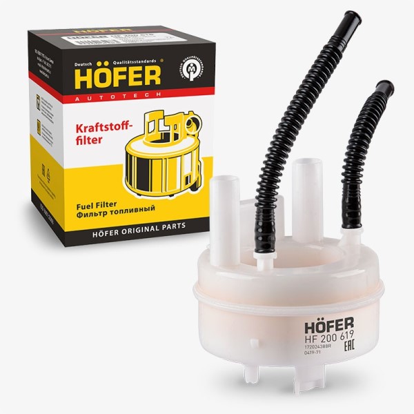 Фильтр топливный Renault Logan Duster 1.6 Lada Largus 1.6 погружной (в топл. баке) с трубками