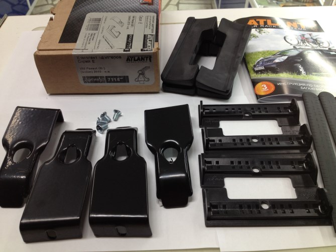 Комплект адаптеров Atlant 7114 (VW Passat B7 SD 2010-)