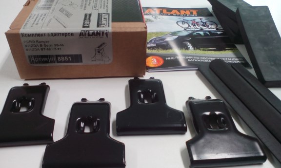 Комплект адаптеров Atlant 8851 (Ford Ranger, Mazda B-Serie, Mazda BT-50)