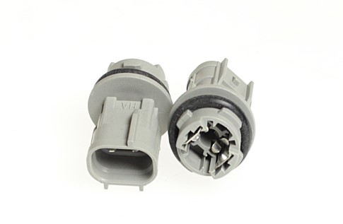 Патрон под лампу W5W Т10 (тип 12) прямой, пластик