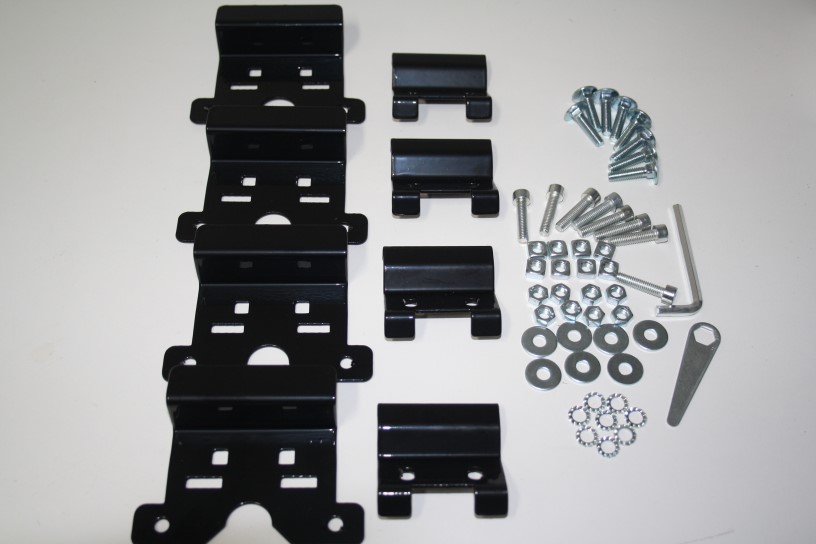 Комплект адаптеров 2 LUX Mitsubishi Outlander 3 12-)/Pajero Sport 3 15-) с интегрированными рейлингами