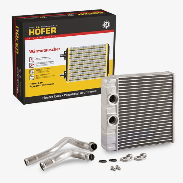 Радиатор отопителя 2190, 2192, 2194, Datsun с 2015-2017г н/обр. алюм.