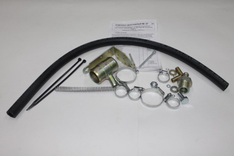 Установочный(монтажный) комплект подогревателя Северс-М. №  37 Г-3302-Next (A21R) дв. ISE2.8S4129P Камминс Евро-4 /  Сев