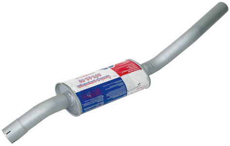 Глушитель резонатор Г-3302 дополн.  дв. 405 короткий (Фобос)