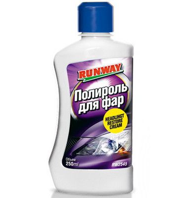 Полироль фар 250мл флакон