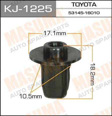 Пистон (клипса крепежная пласт.) KJ-1225