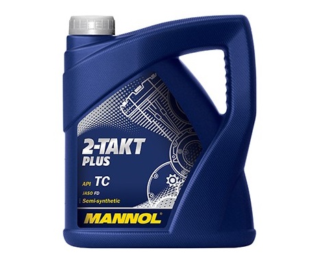 Масло моторное MANNOL 2 такт. PLUS 4л. полусинт.