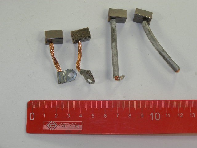 Щетка стартера ОКА /2бол+2мал./