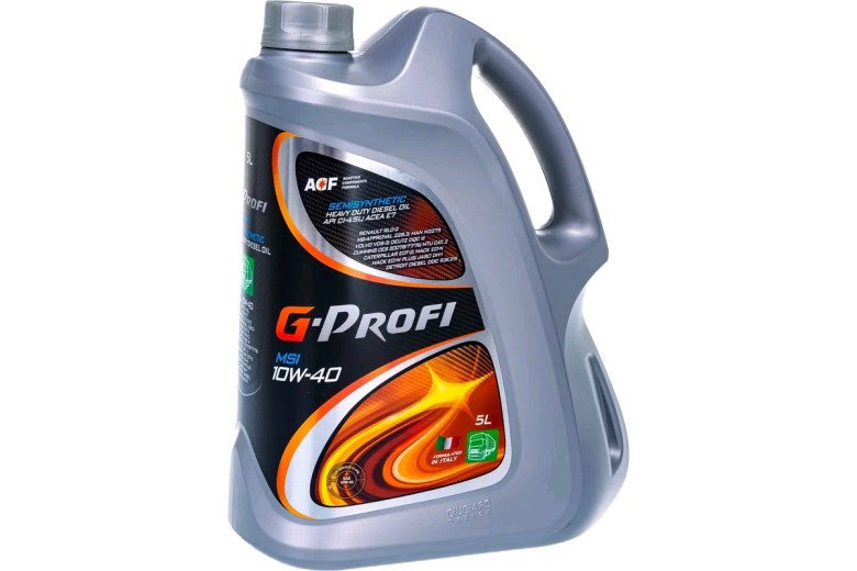 Масло дизельное G-Profi MSI 10W40 5л. п/синт. (одобрено для Газелей с двиг. Cummins)