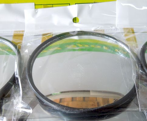 Зеркало  мертвая зона  круглое 77мм  черное