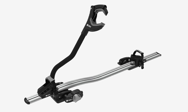 Велокрепление на крышу TURTLE серебристое