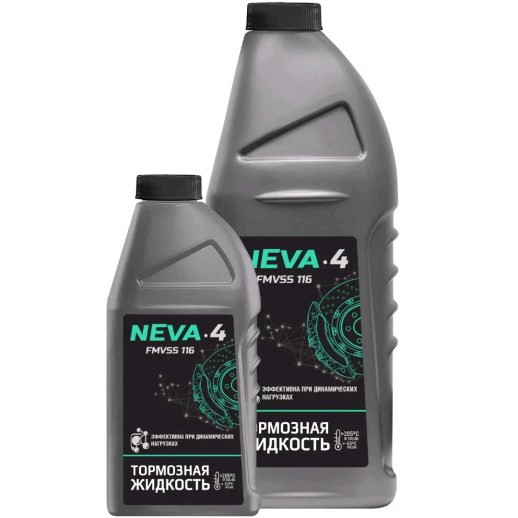 Жидкость тормозная НЕВА-М DOT-4 455гр.
