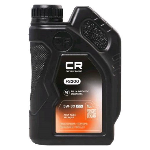 Масло моторное CARVILLE RACING FS200 5W30 A3/B4 ACEA A3/B4, API SN/CF синт.  (1л)