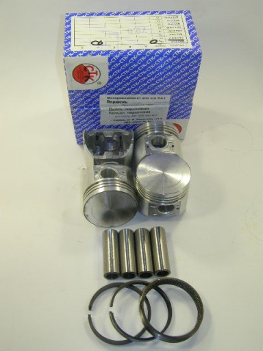 Поршневая группа 2101 СТК 76,8  C  (поршни+кольца+пальцы)
