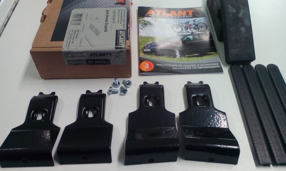 Комплект адаптеров Atlant 8883 (Skoda Superb)