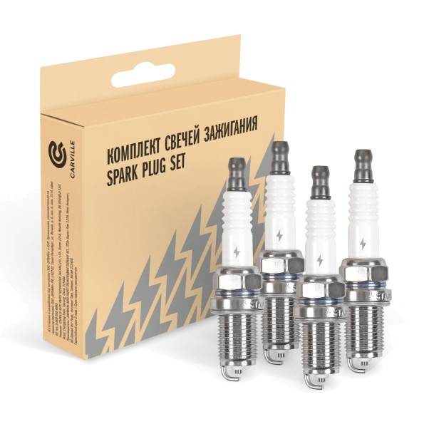 Свеча  зажигания STARTVOLT Hyundai Accent (Tagaz) 00-- 1.5i 1.6i, Getz 02-- 1.1i 1.3i 1.6i (1,1) из 4шт