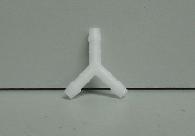 Тройник Y-образный для шлангов D 4 угол 45* NORMA PLAST елочка (пластик)