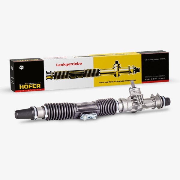 Механизм рулевой в сборе 2110, 2170 н/о /рейка/ без усов  HOFER