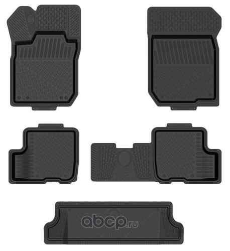 Ковры салона Lada Largus/ 7 мест.
