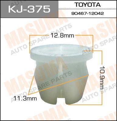 Пистон (клипса крепежная пласт.) KJ-375
