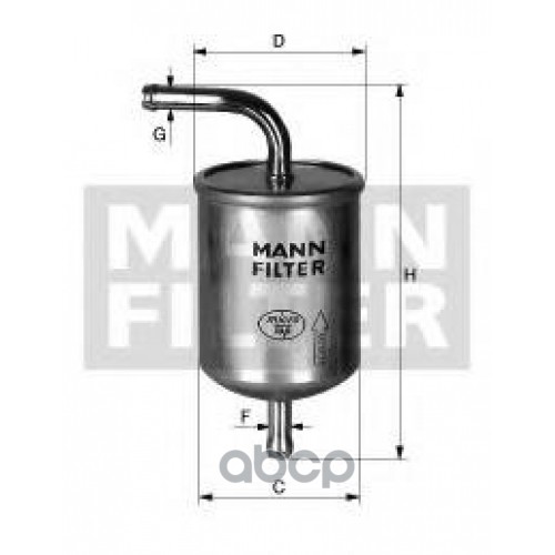 Фильтр топливный WK56