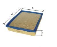 Фильтр воздушный Opel VECTRA C 02=), FIAT